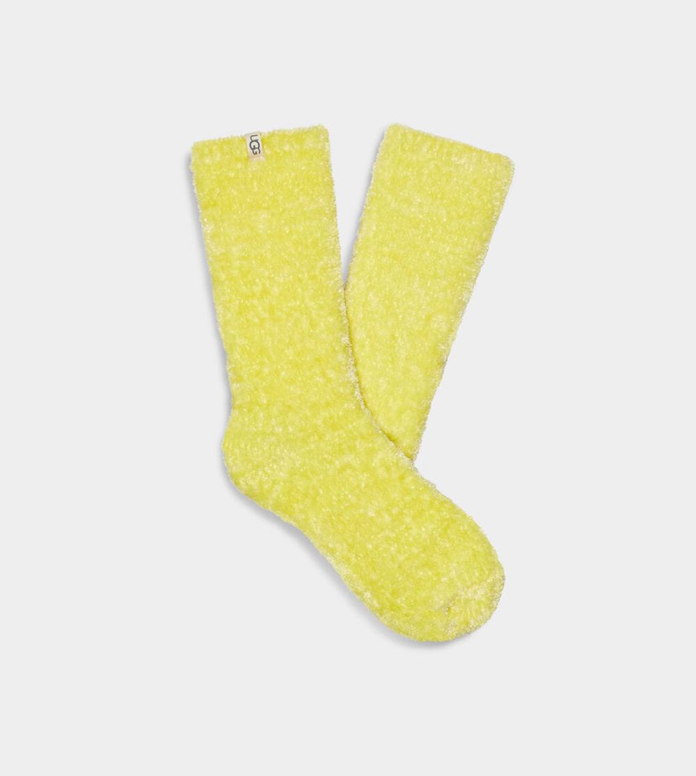 Ugg Socks Canada - Ugg Men's Pride Leda Cozy Yellow